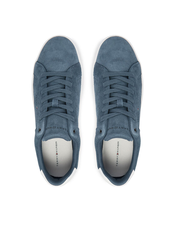 Tommy Hilfiger Sneakers Tommy Hilfiger Th Court Suede FM0FM05824 Albastru