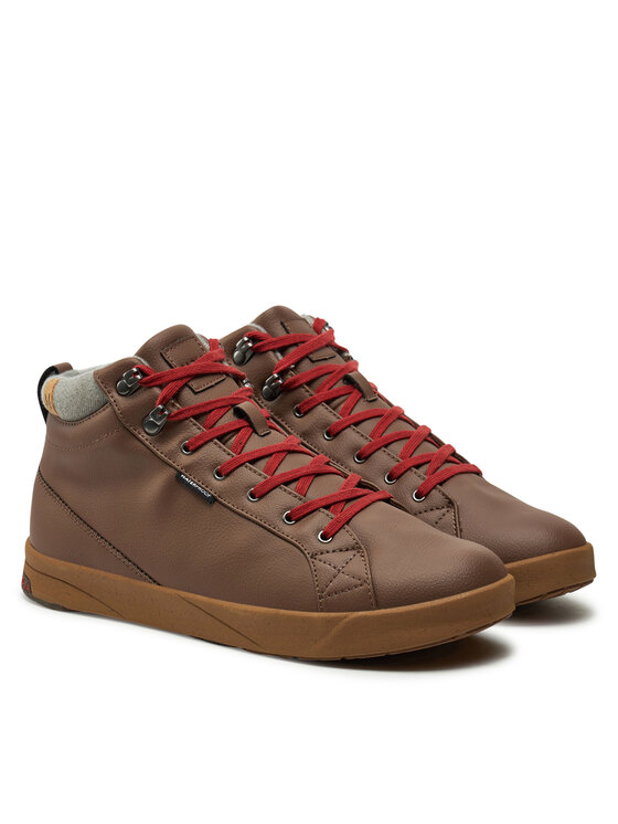 Saola Sneakersy Saola Bergen waterproof Warm SAO2118 Hnědá