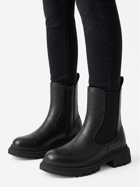 DeeZee Botki DeeZee CEO-CS5819-03 Czarny