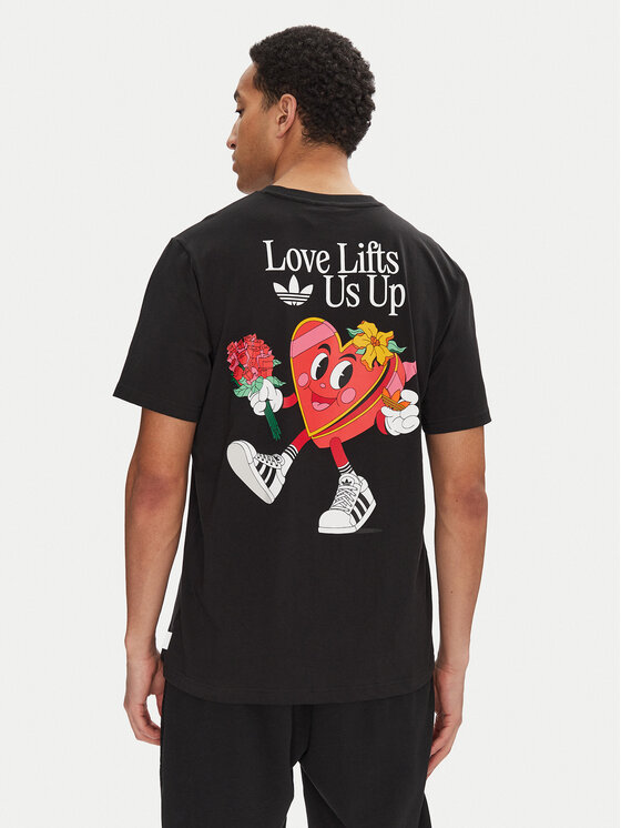 adidas adidas T-shirt Made by Nelson JN7030 Nero Loose Fit