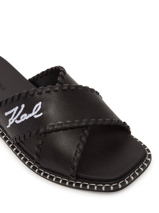 KARL LAGERFELD Шльопанці KARL LAGERFELD Kleo KL81372 Чорний