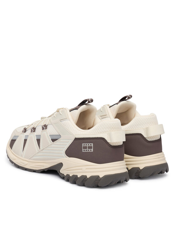 Tommy Jeans Laisvalaikio batai Tommy Jeans Tjm Outdoor Runner EM0EM01667 Écru