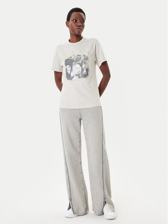 adidas adidas Футболка 20th Century Fox Disney JX1282 Бежевий Regular Fit