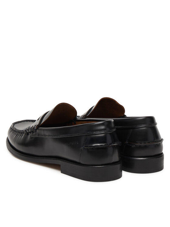 Tommy Hilfiger Mocasines Tommy Hilfiger Hilfiger Penny Patent Lth Loafer FM0FM05687 Azul marino