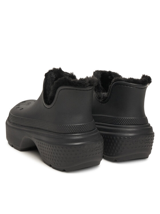 Crocs Stivali da neve Crocs Stomp Lined Shorty Boot 210673 Nero