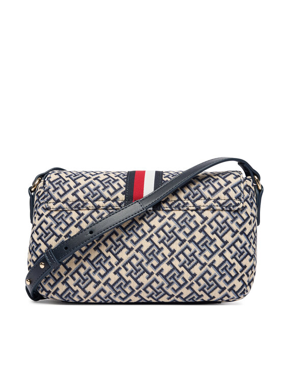 Tommy Hilfiger Táska Tommy Hilfiger Th Jacquard Ess Crossover AW0AW19066 Kék