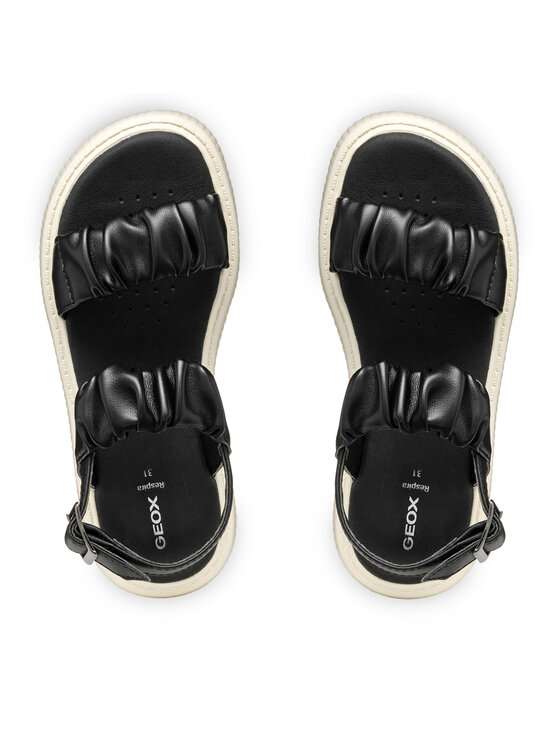 Geox Σανδάλια Geox J Kodette Gir J55DBB 000BC C9999 M Μαύρο