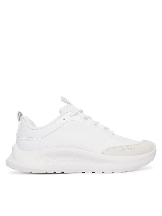 Calvin Klein Superge Calvin Klein Light Eva Runn Laceup Aop HW0HW03292 Bela