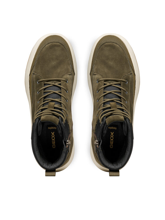 Geox Sneakers Geox U Granito + Grip B Abx U66FZA 0223R C3009 Verde închis