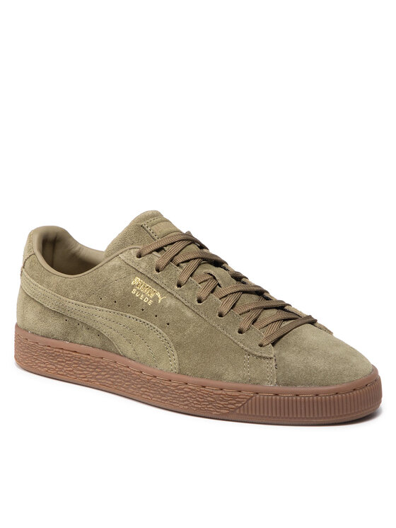 Puma Сникърси Puma Suede Gum 381174 04 Зелен