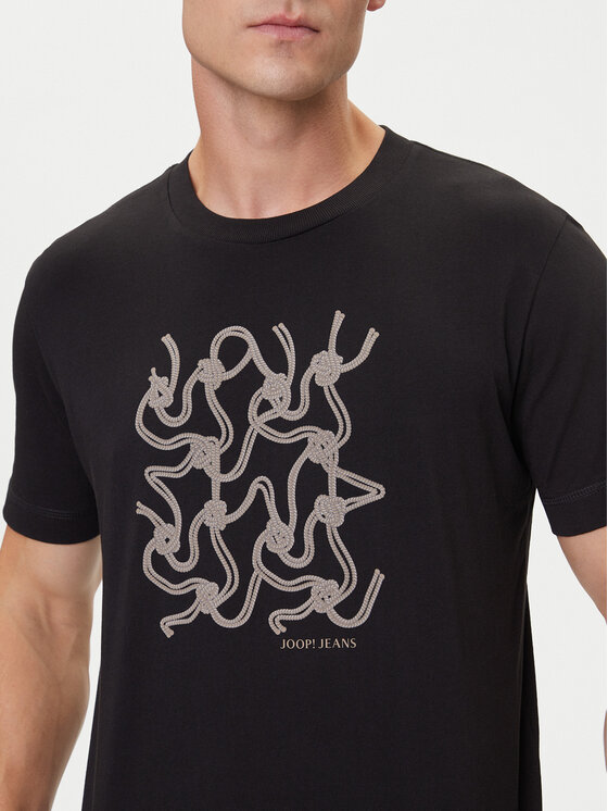 JOOP! Jeans JOOP! Jeans Camiseta 15 JJJ-08Anup 30047002 Negro Modern Fit