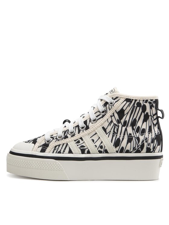 adidas Сникърси adidas Nizza Platform Mid W GY9424 Бял