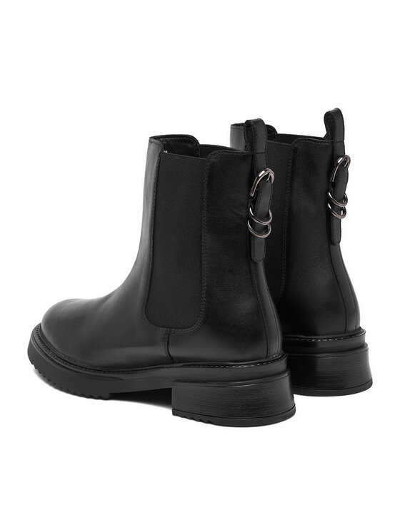 Lasocki Členková obuv s elastickým prvkom Lasocki CEO-WI23-SOFIE-02 Čierna