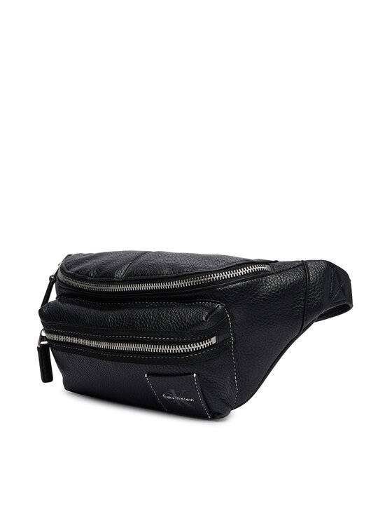 Calvin Klein Ledvinka Calvin Klein Bold Pebble Sling LV04D3427G Černá