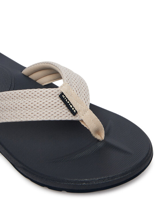 Tommy Hilfiger Žabky Tommy Hilfiger Molded Padded Hilfiger B Sandal FM0FM05901 Šedá