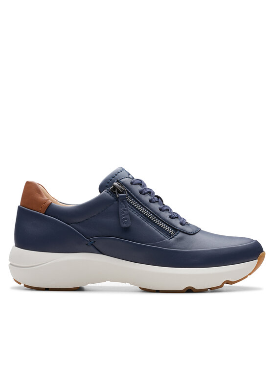 Sneakers Clarks Tivoli Zip 26176649 Bleumarin | Epantofi.ro