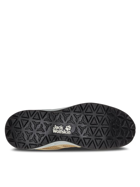 Jack Wolfskin Trekingová obuv Jack Wolfskin Woodland 2 Texapore Low W 4051341 Béžová
