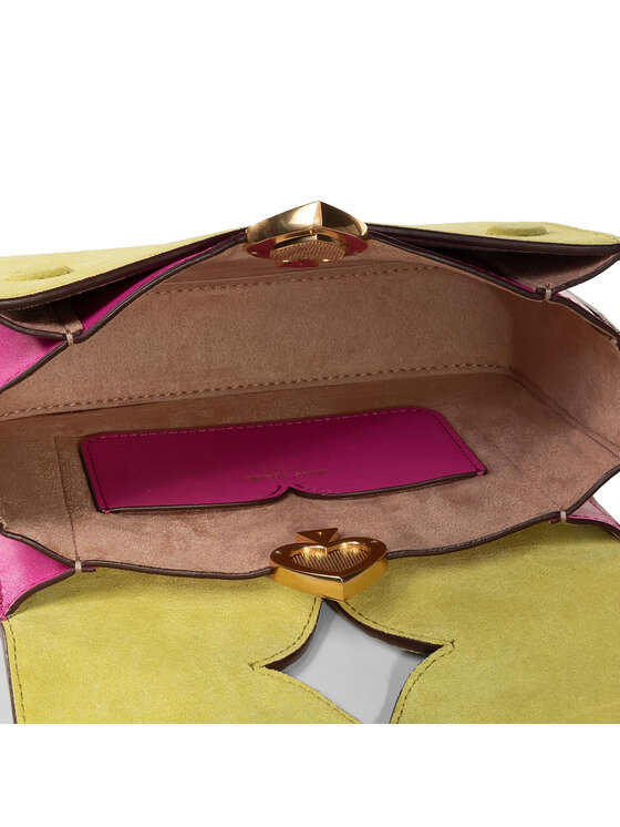 Kate Spade Geantă Kate Spade Mystery Suede Small Shoulder Bag PXRUB212 Verde