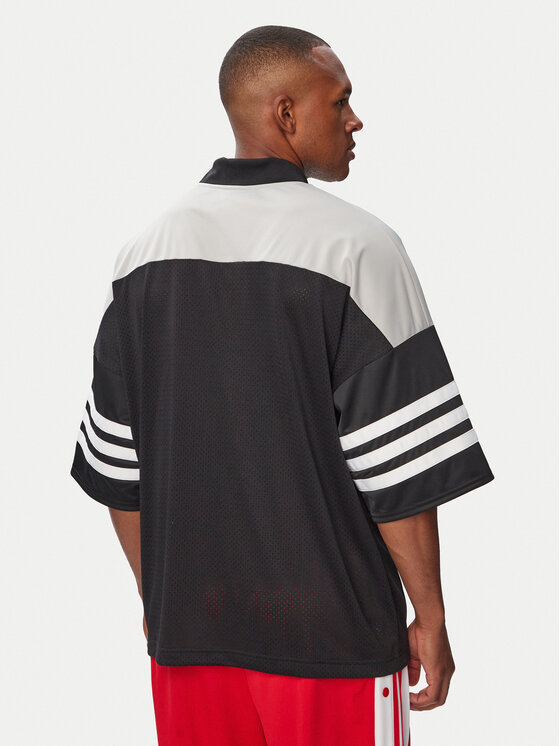 adidas adidas Camiseta Adicolor oversize Football Jersey KS7546 Negro Oversize