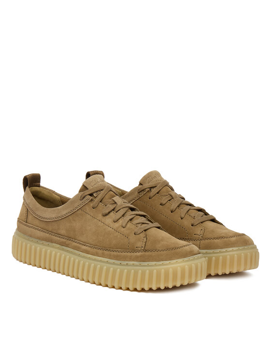 Clarks Снікерcи Clarks Torhill Lace 26184418 Коричневий