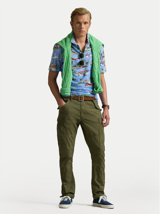 Polo Ralph Lauren Polo Ralph Lauren Поло 710966450001 Голубий Standard Fit
