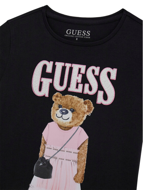 Guess Guess Camiseta J6RI10 K6YW4 Negro Regular Fit