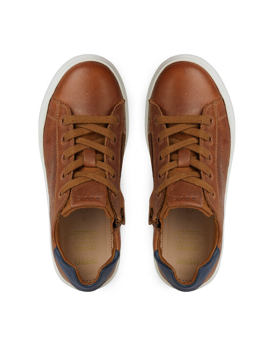 Geox Polokozačky Geox J Casey J9420G 03WEW C9B1G S Černá