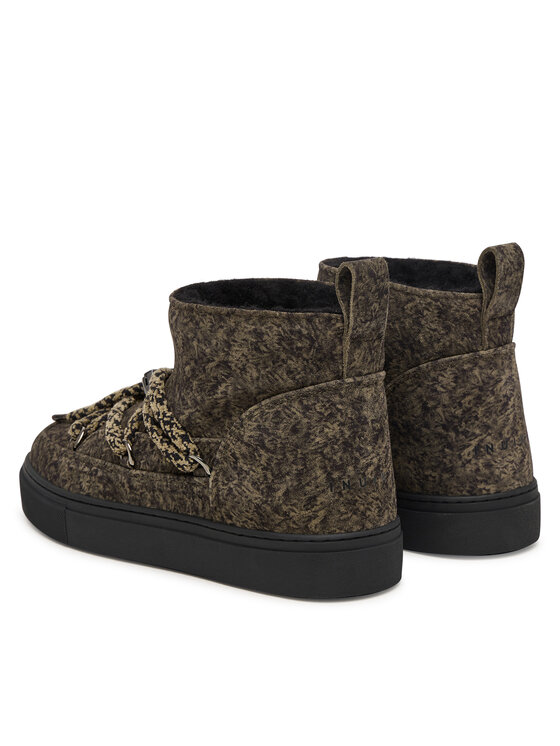 Inuikii Śniegowce Inuikii Classic Low Camouflage 1001.001.0581 Zielony ciemny