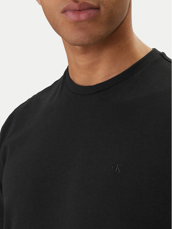 Calvin Klein Jeans Calvin Klein Jeans Camiseta Classic Monogram LV04RD254G Negro Regular Fit