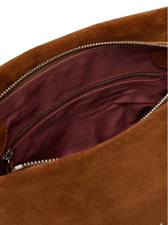 Coccinelle Сумка Coccinelle P6P Boheme Suede Bimaterial E1 P6P 58 01 01 Коричневий