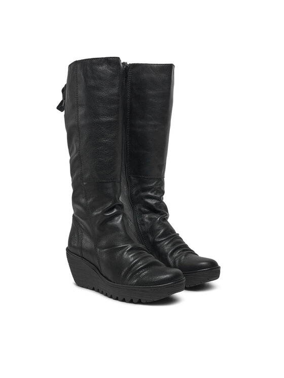 Fly London Čižmy Fly London Yust P500327029 Čierna