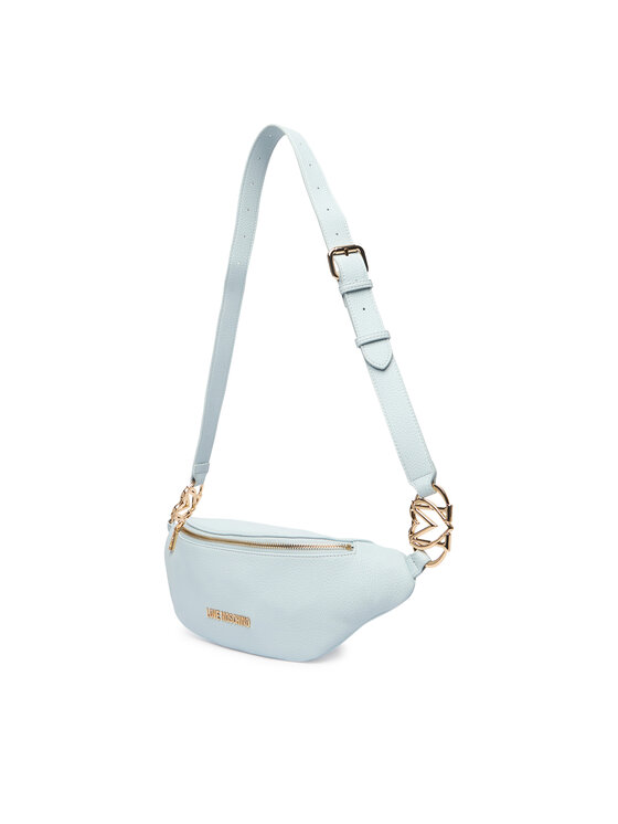 LOVE MOSCHINO Torbica za okrog pasu﻿ LOVE MOSCHINO JC4010PP1OLB0701 Svetlo modra