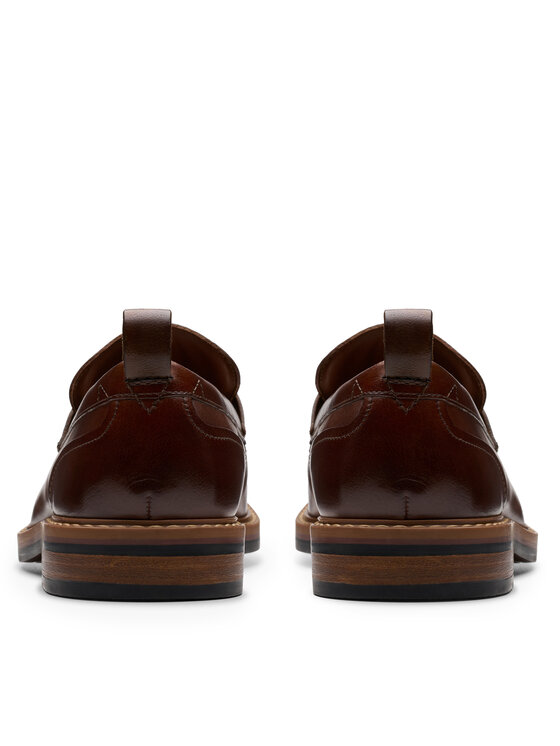 Clarks Мокасини Clarks Aldwin Step 26178430 Коричневий