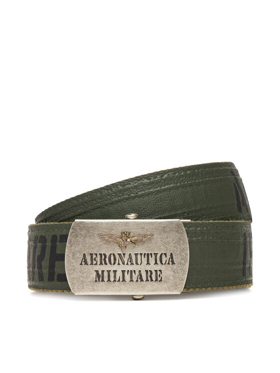 Aeronautica Militare Чоловічий ремінь Aeronautica Militare 252CI0317UCT03585 Зелений