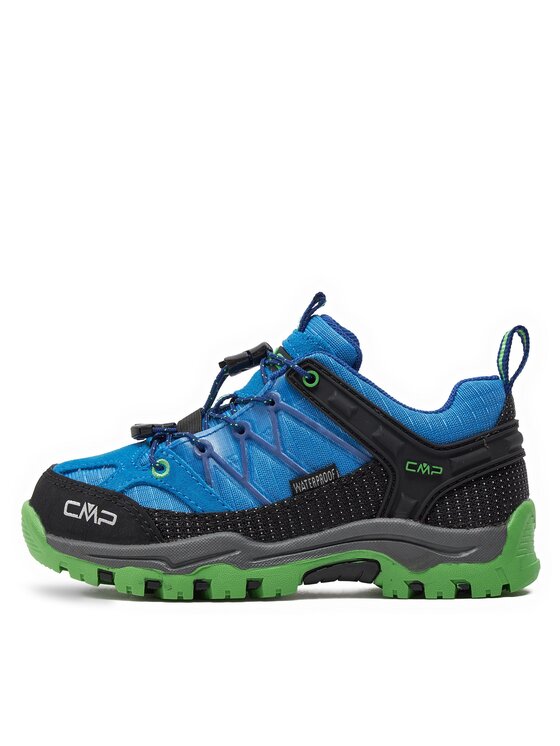 CMP Trekingová obuv CMP Kids Rigel Low Trekking Wp 3Q54554 Modrá