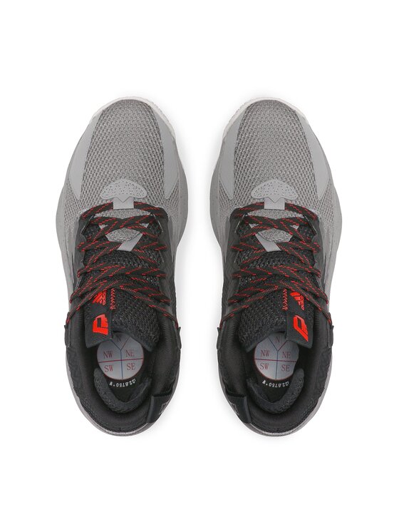 adidas Buty do koszykówki adidas Dame 8 HR1558 Szary