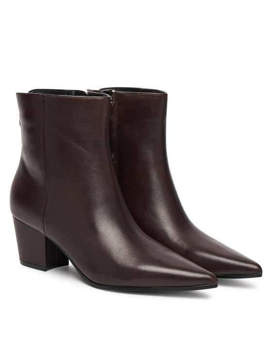 Guess Ботильйони Guess FLFHAL LEA10 Коричневий