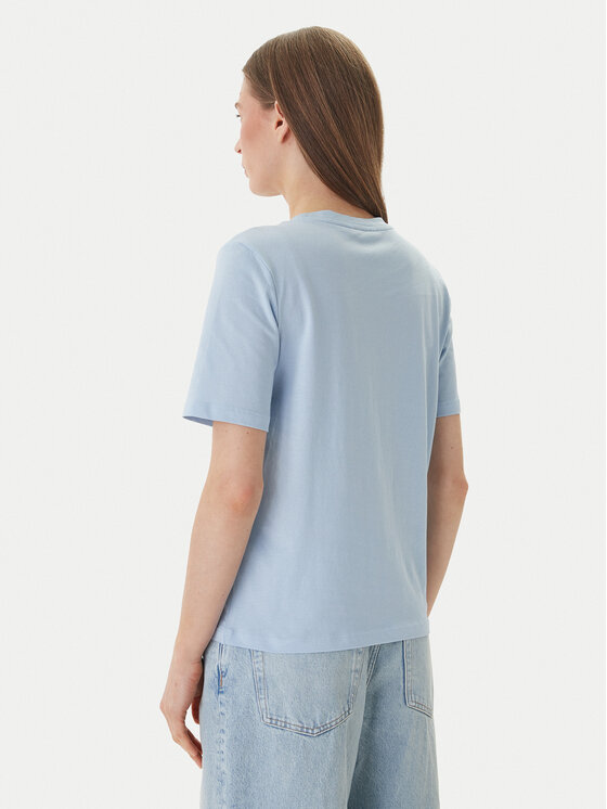 ONLY ONLY Camiseta 15270390 Celeste Regular Fit