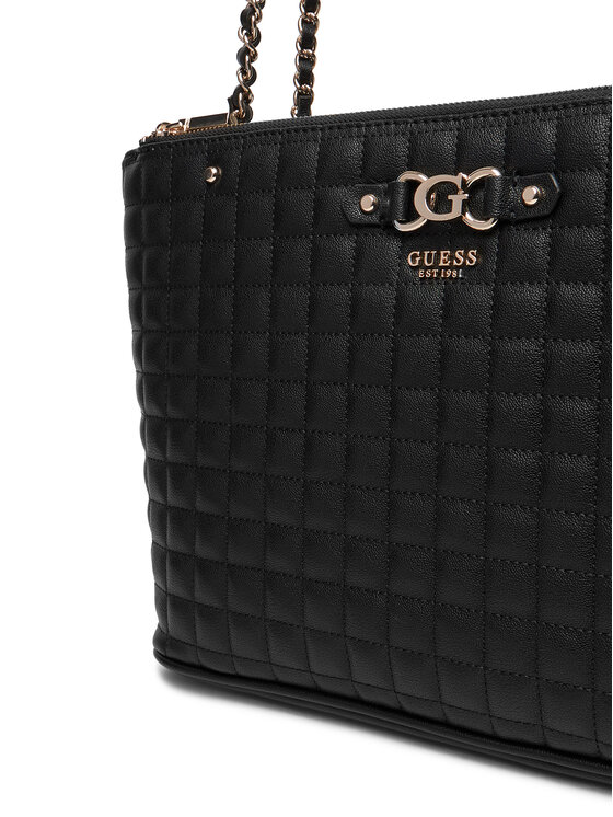 Guess Дамска чанта Guess Nadira HWQG84 24220 Черен