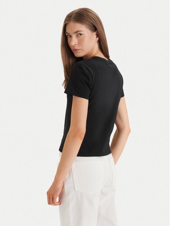 Calvin Klein Jeans Calvin Klein Jeans Camiseta Seasonal LV047F808G Negro Slim Fit