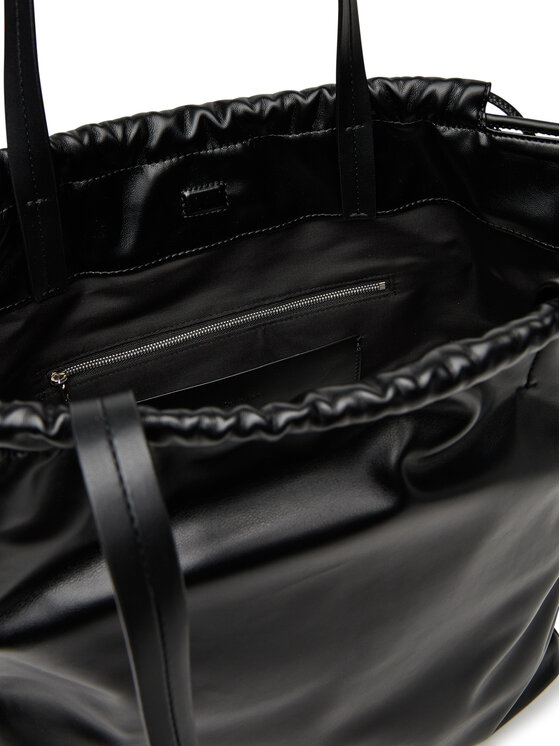 Calvin Klein Kabelka Calvin Klein Drawstring Tote LV04K3159G Čierna