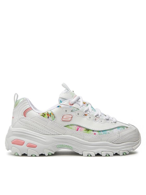Skechers Αθλητικά Skechers D'Lites-Blooming Fields 149794/WMLT Λευκό