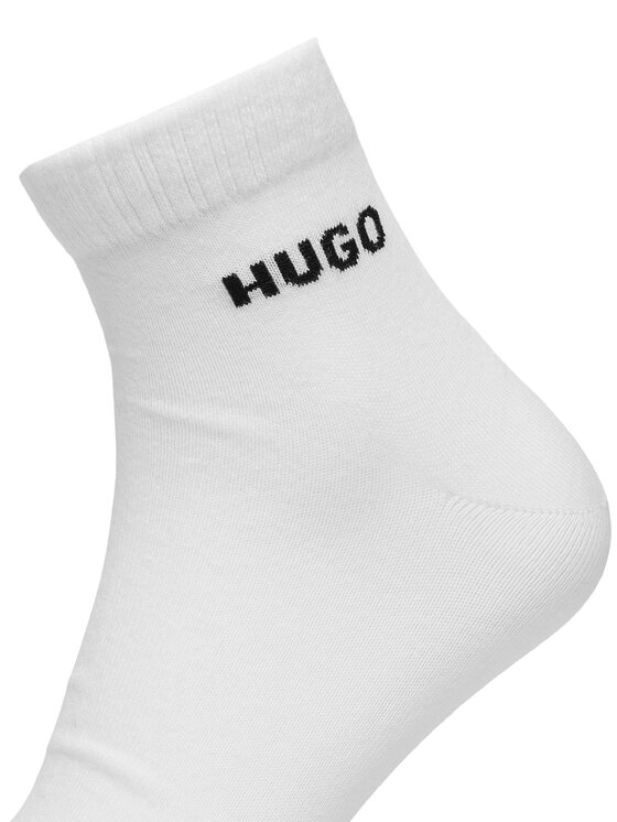 HUGO Hosszú zoknik HUGO 50557158 Fehér