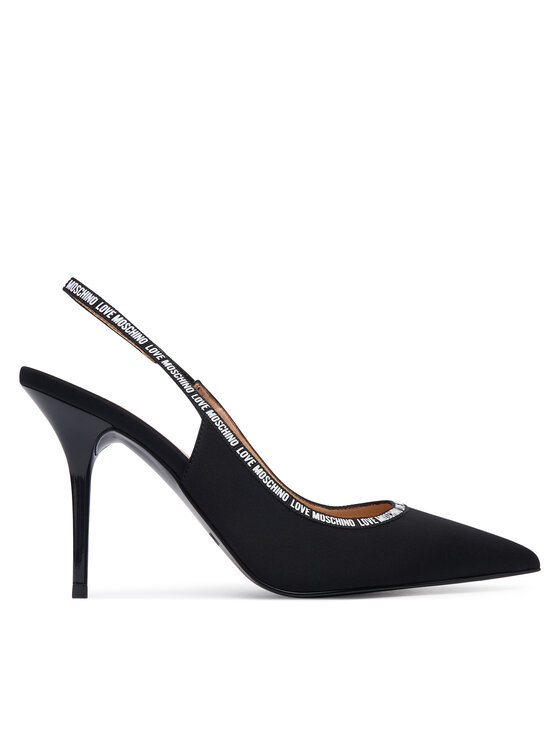 LOVE MOSCHINO Pantofi cu toc subțire LOVE MOSCHINO JA10429G1PIM0000 Negru