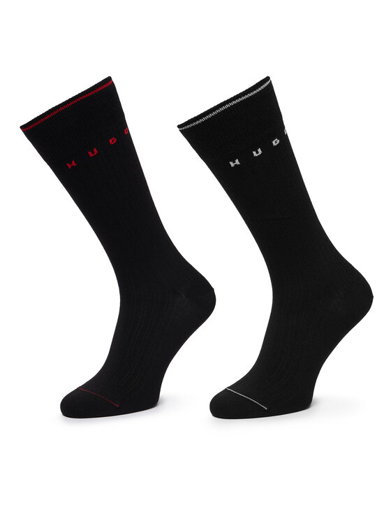 HUGO Șosete lungi HUGO 50564855 Negru