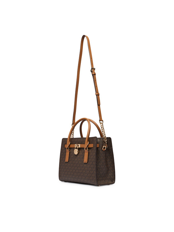 MICHAEL Michael Kors Сумка MICHAEL Michael Kors Hamilton Moderne 30T6GNXS1B Темно-коричневий