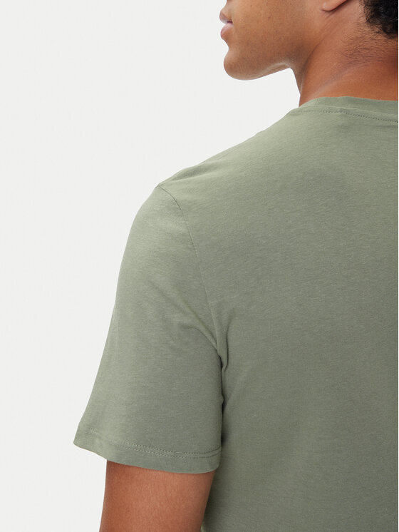 Mustang Mustang Camiseta Austin 1016853 Verde Regular Fit