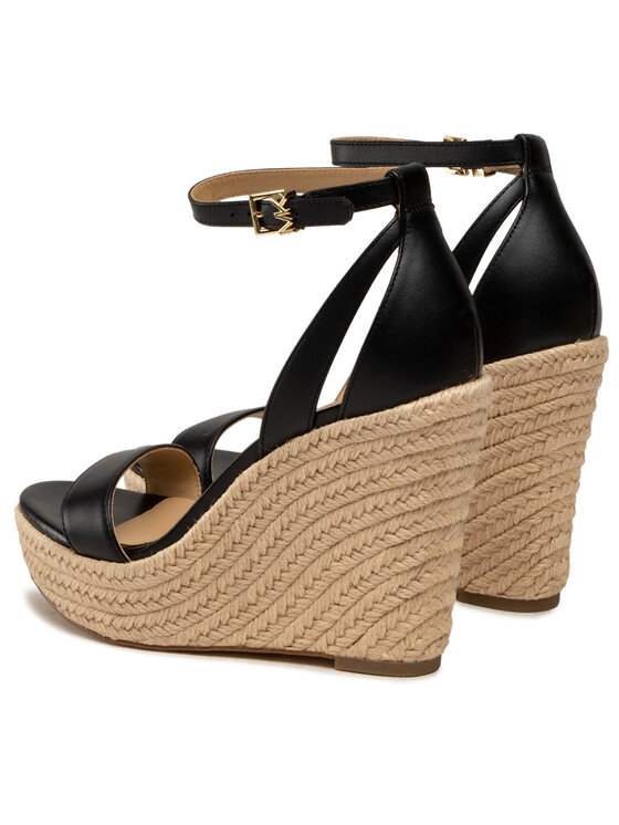 MICHAEL Michael Kors Еспадрили MICHAEL Michael Kors Kimberly Wedge 40S1KBHS2L Черен