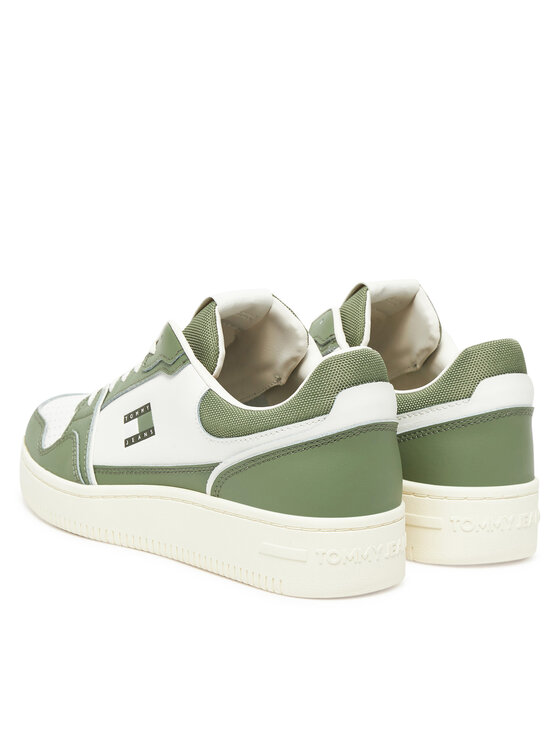 Tommy Jeans Sneakersy Tommy Jeans Tjm Retro Basket EM0EM01610 Biały