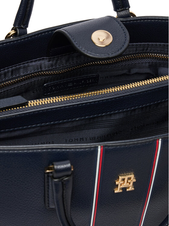Tommy Hilfiger Borsetta Tommy Hilfiger Th Daily Satchel Corp AW0AW18644 Blu scuro